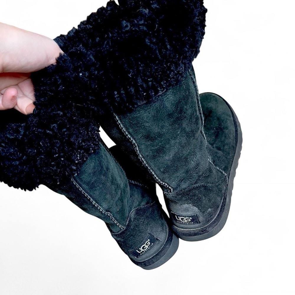 UGG Dark Suede Tall Boots